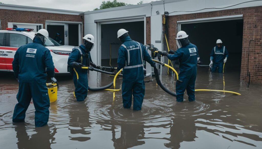 Professional Restoration Team in Action