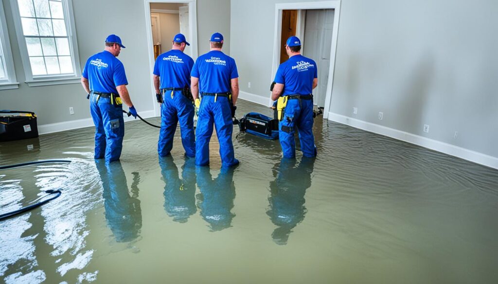 professional flood restoration services