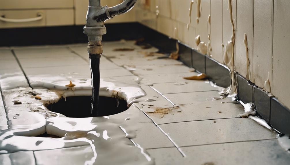 leaks floods plumbing issues